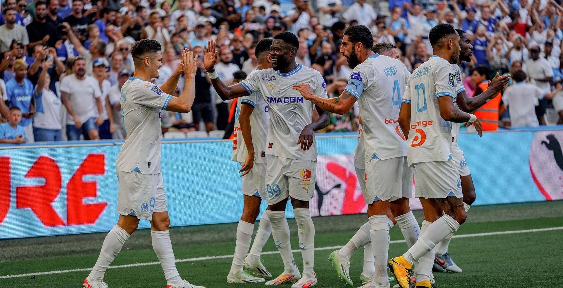 包含马赛晋级：法甲球队再次冲向欧冠决赛的词条